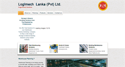 Desktop Screenshot of logimechlanka.com