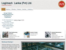 Tablet Screenshot of logimechlanka.com